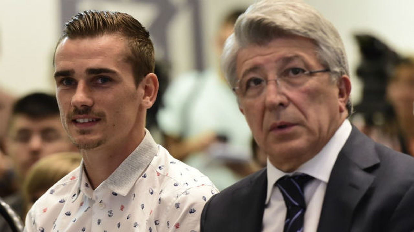 Griezmann y Cerezo
