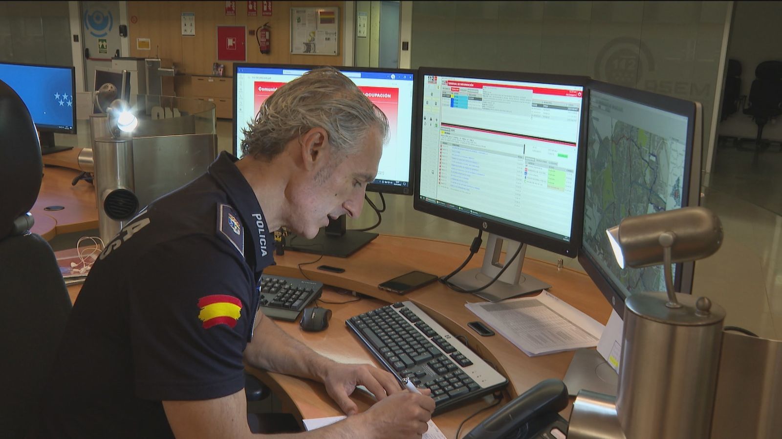 Servicio 112 Ocupación de la Comunidad de Madrid