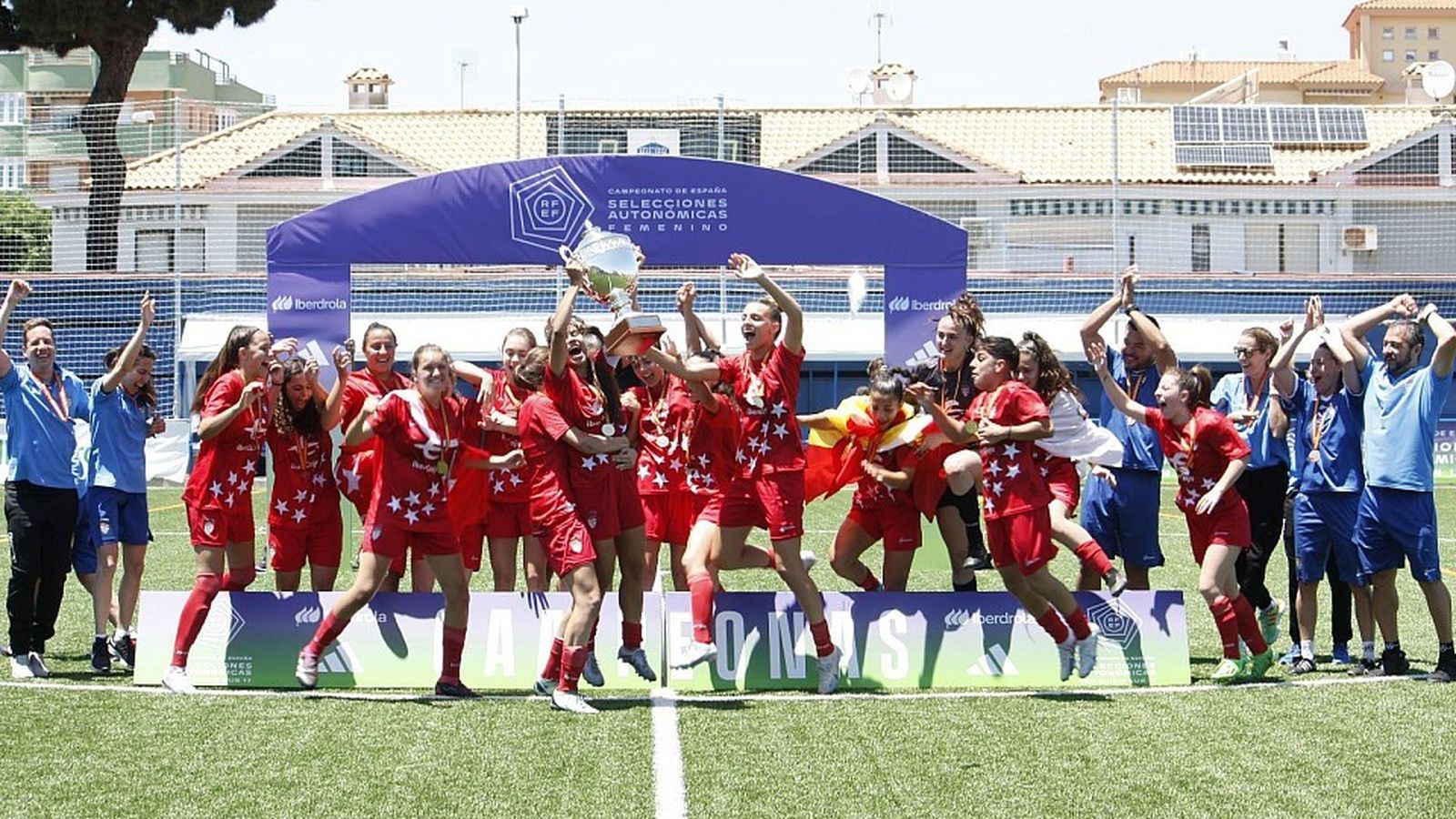 Selección femenina madrileña sub'17