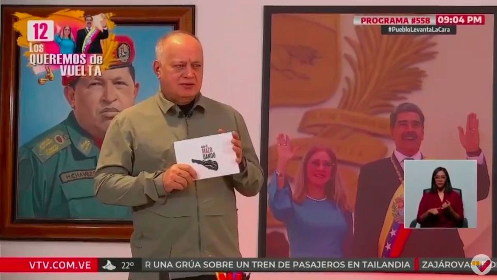 Diosdado Cabello asegura que las excarcelaciones en Venezuela son una decisión "unilateral" del Gobierno