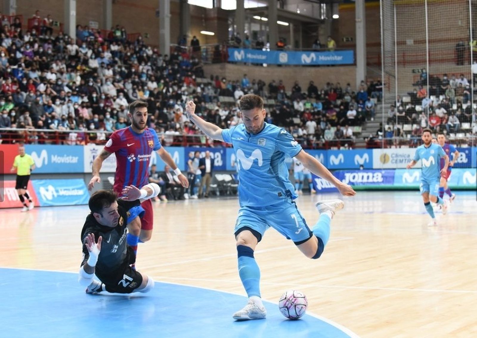 Movistar Inter ante el Barça