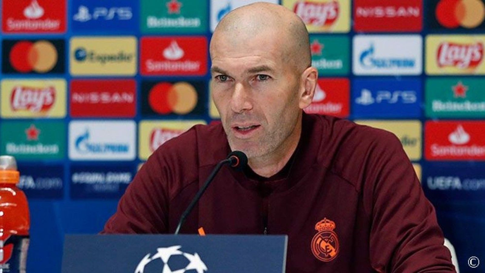 Zidane: "El partido del Shakhtar es el más importante del grupo y depende de nosotros"