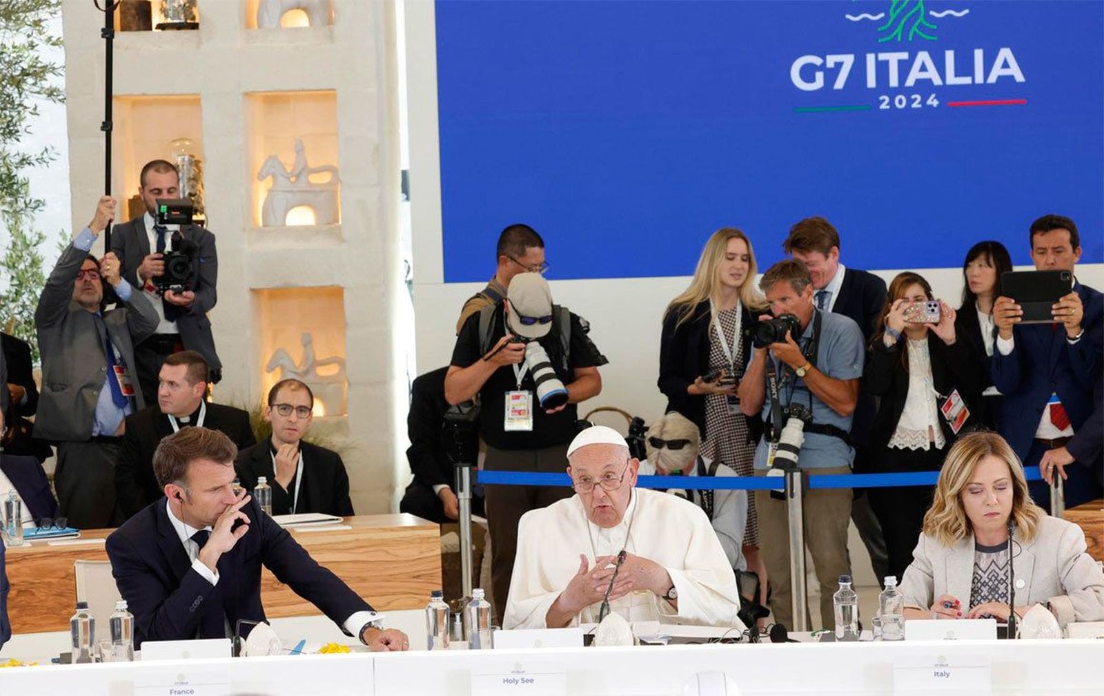 El Papa advierte al G7 del uso de la Inteligencia Artificial en las guerras