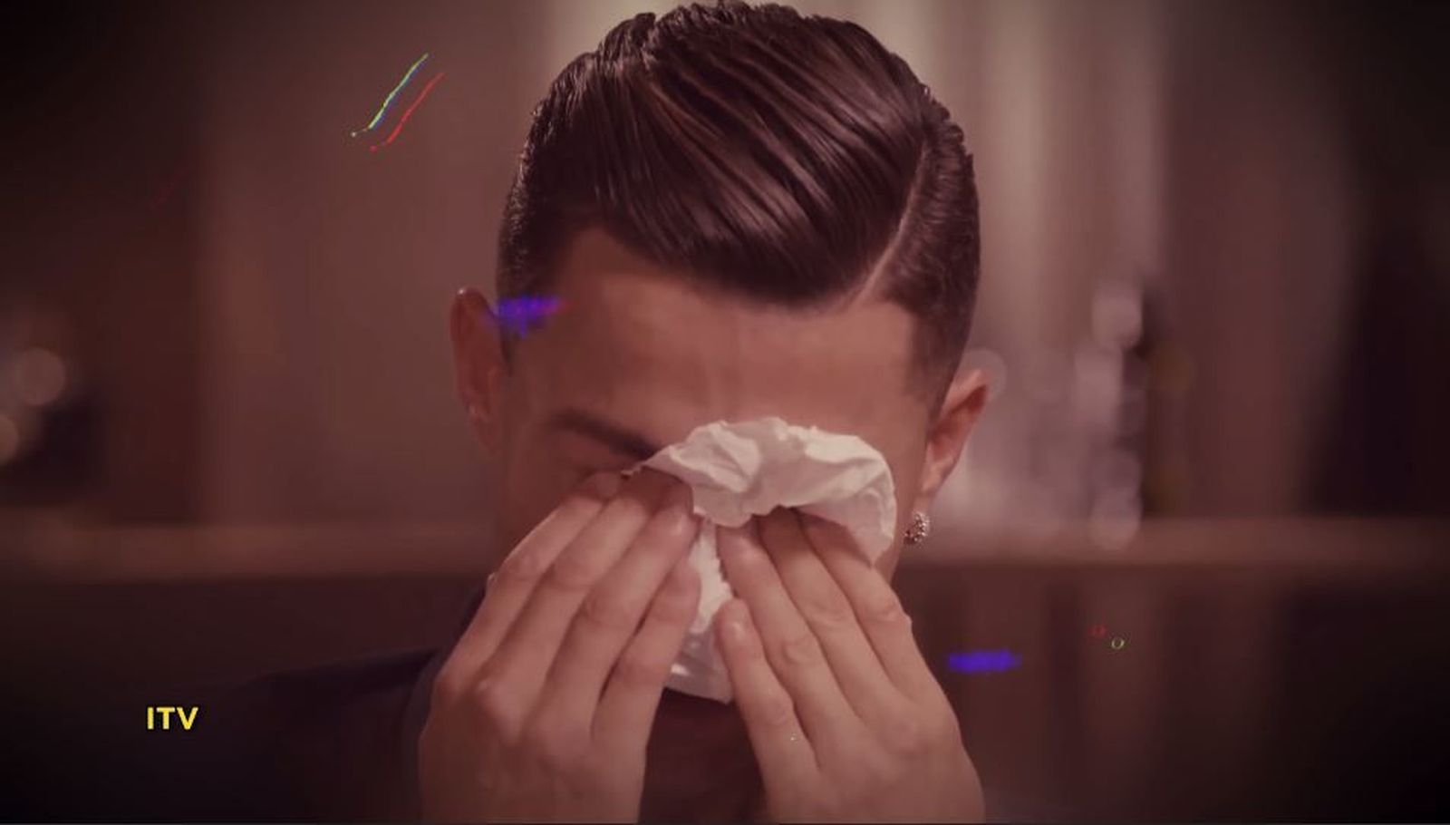 El motivo por el que Cristiano Ronaldo se deshizo en lágrimas durante una entrevista