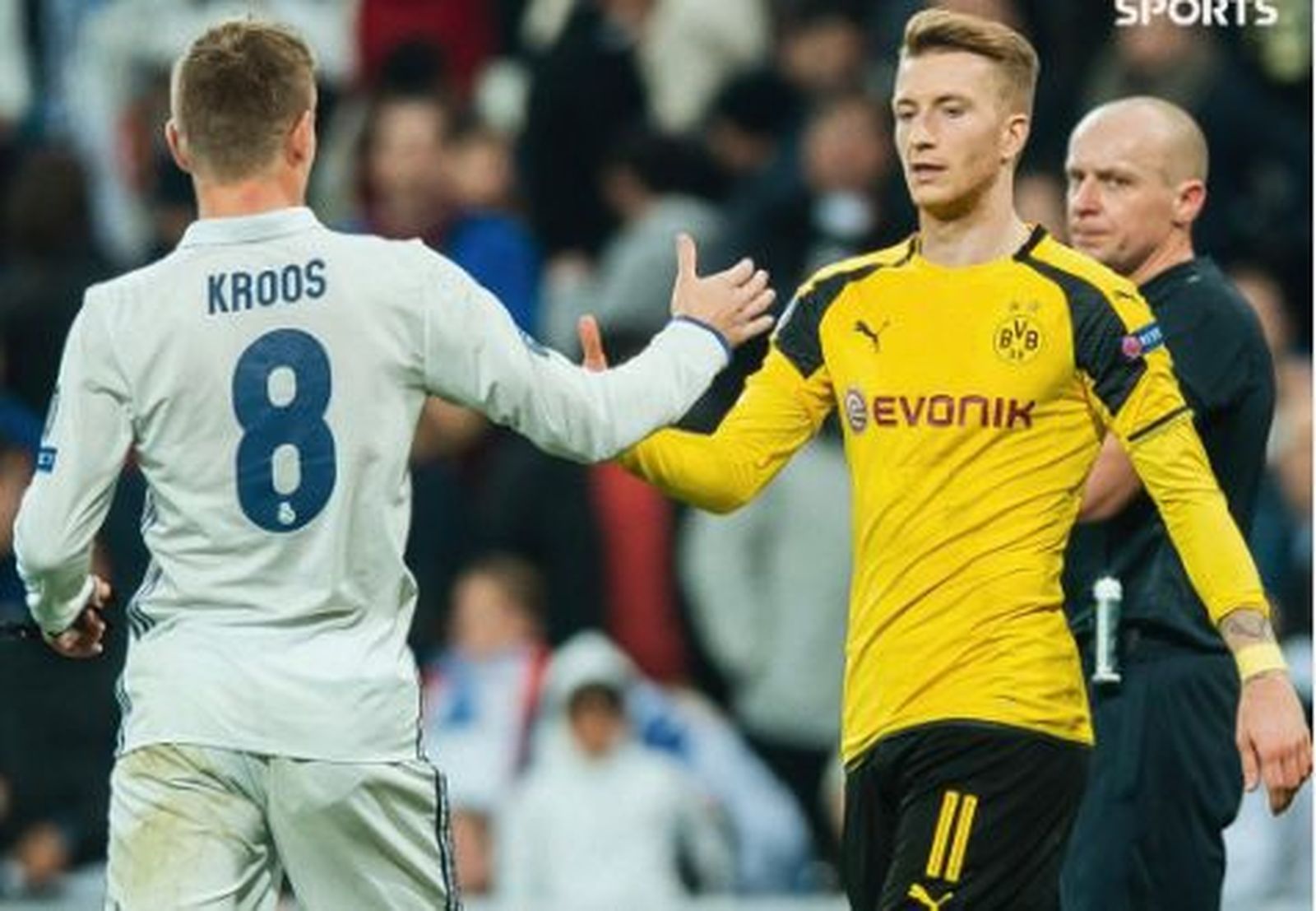 Kroos y Reus