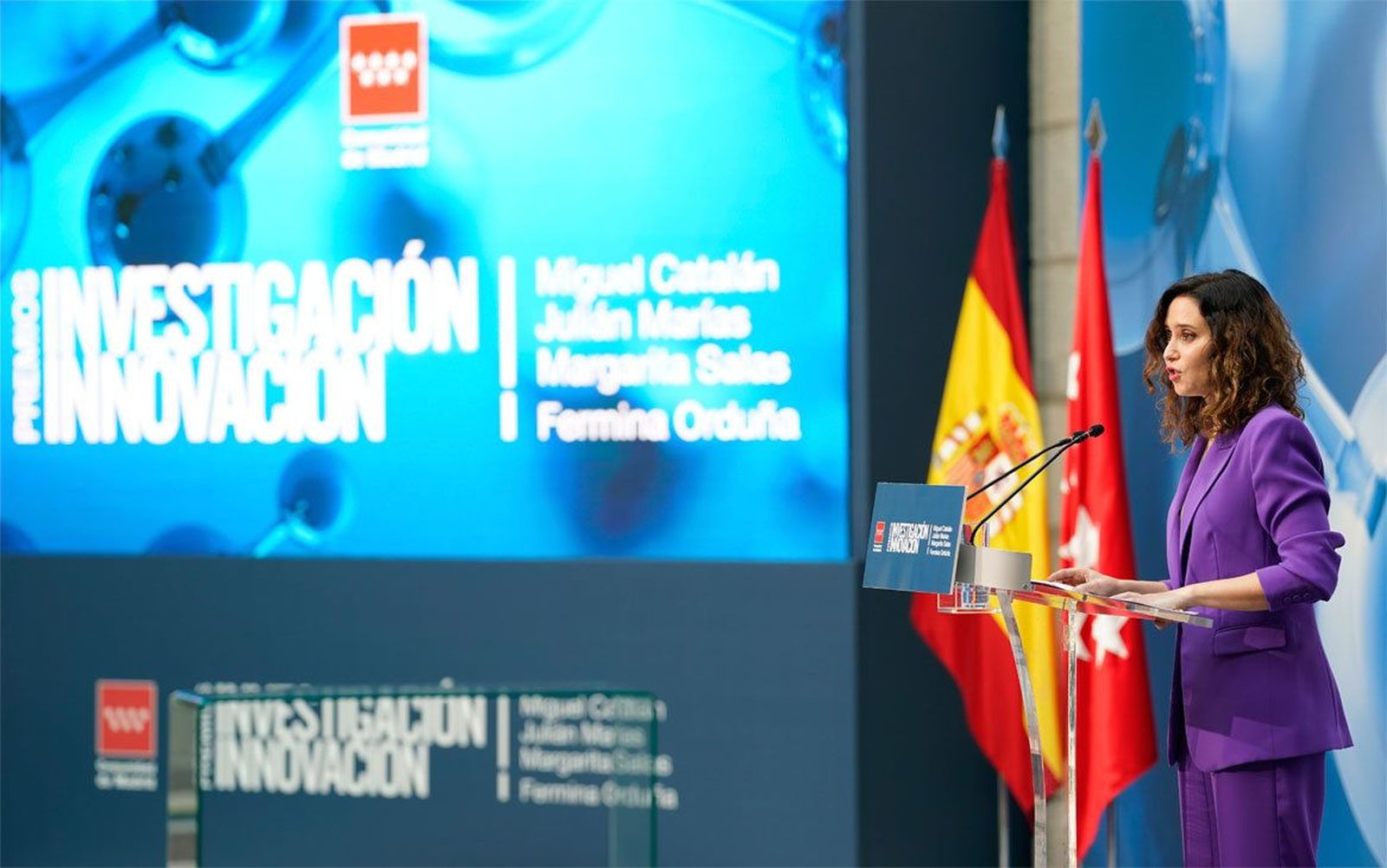 Ayuso anuncia el nuevo Plan de Transferencia para transmitir los resultados de la investigación científica a la sociedad
