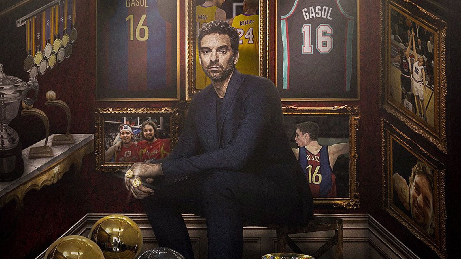 Pau Gasol, el mundo a sus pies