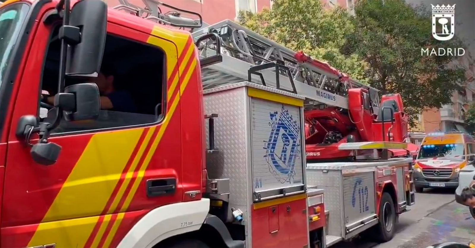Un hombre de 70 años muere por un incendio en su vivienda de Usera