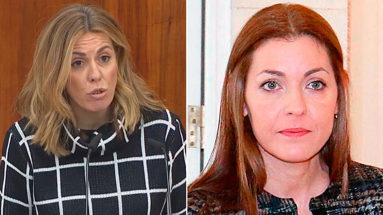 Paloma Tejero (izquierda) y Lola Moreno (derecha), en las listas del PP para las elecciones del 28-M por Pozuelo y Majadahonda respectivamente