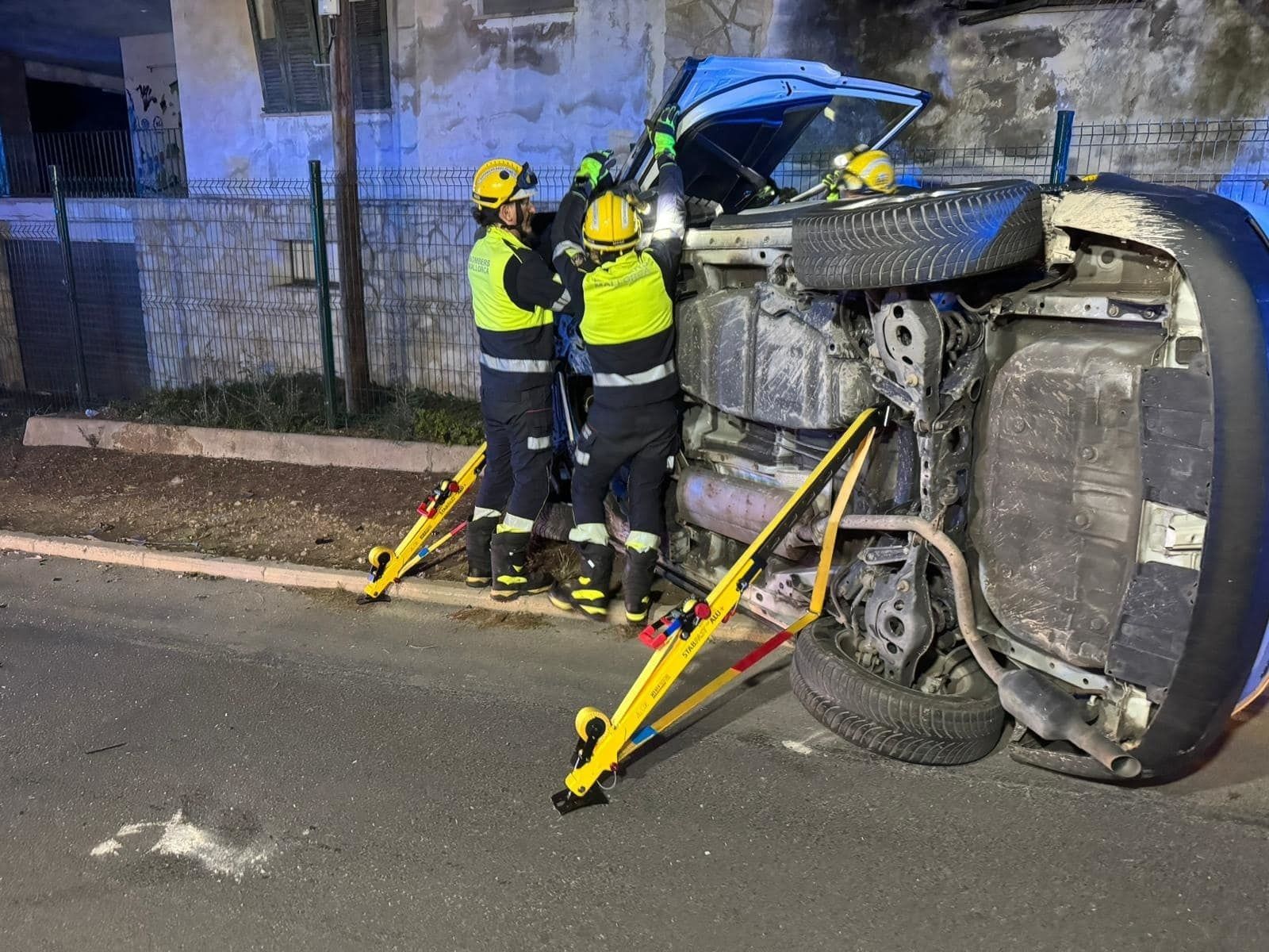 Accidente de tráfico en Alcudia (Baleares)