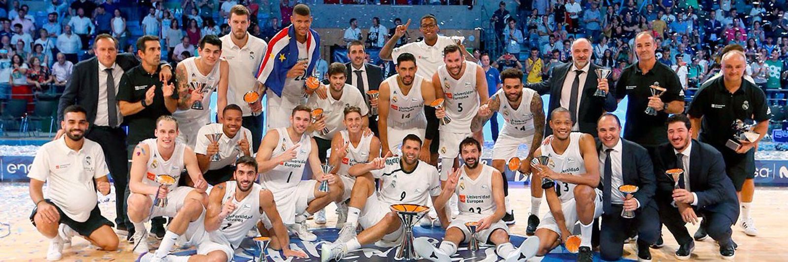 El Real Madrid, campeón de la liga ACB