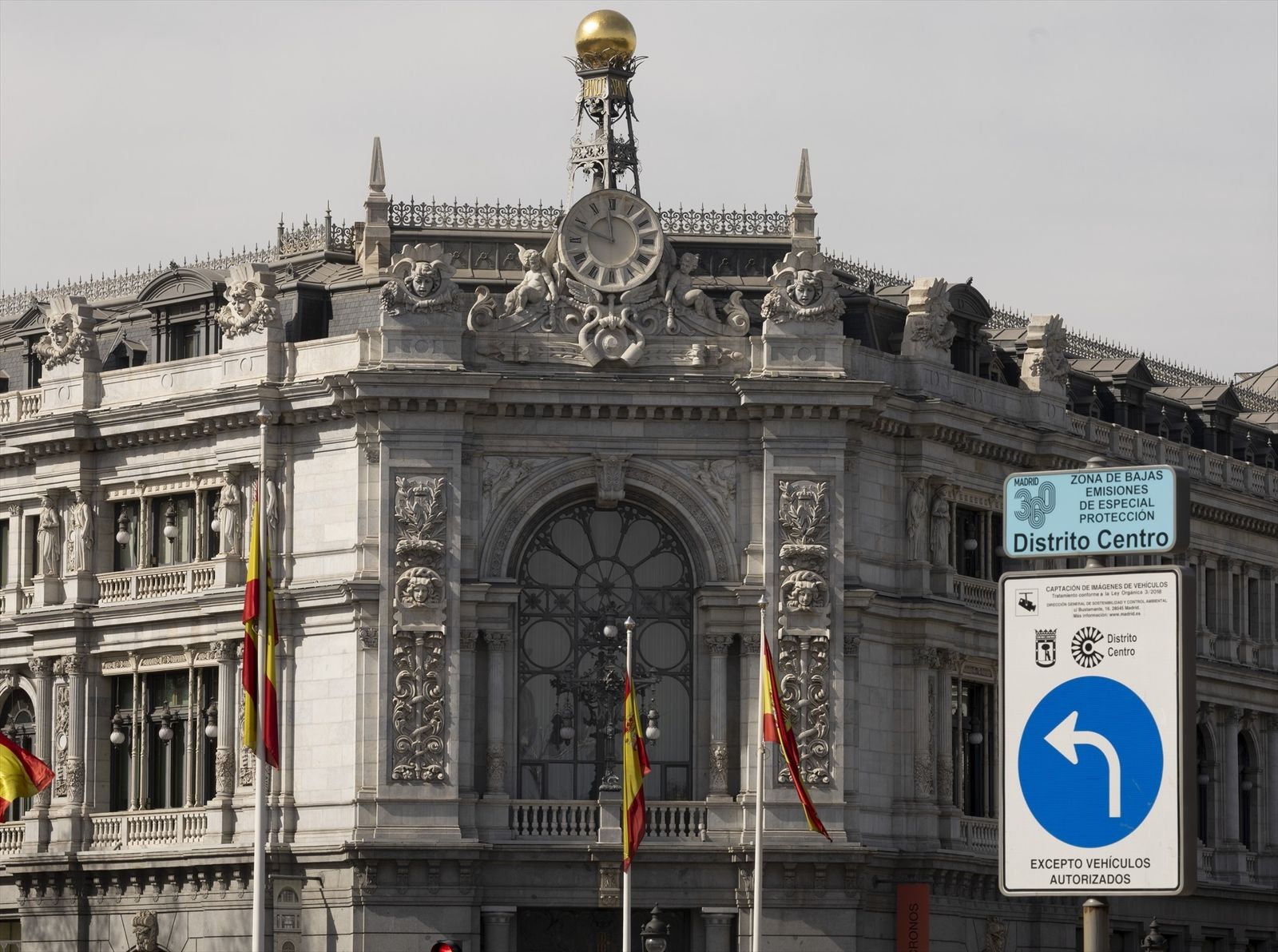 Fachada del Banco de España