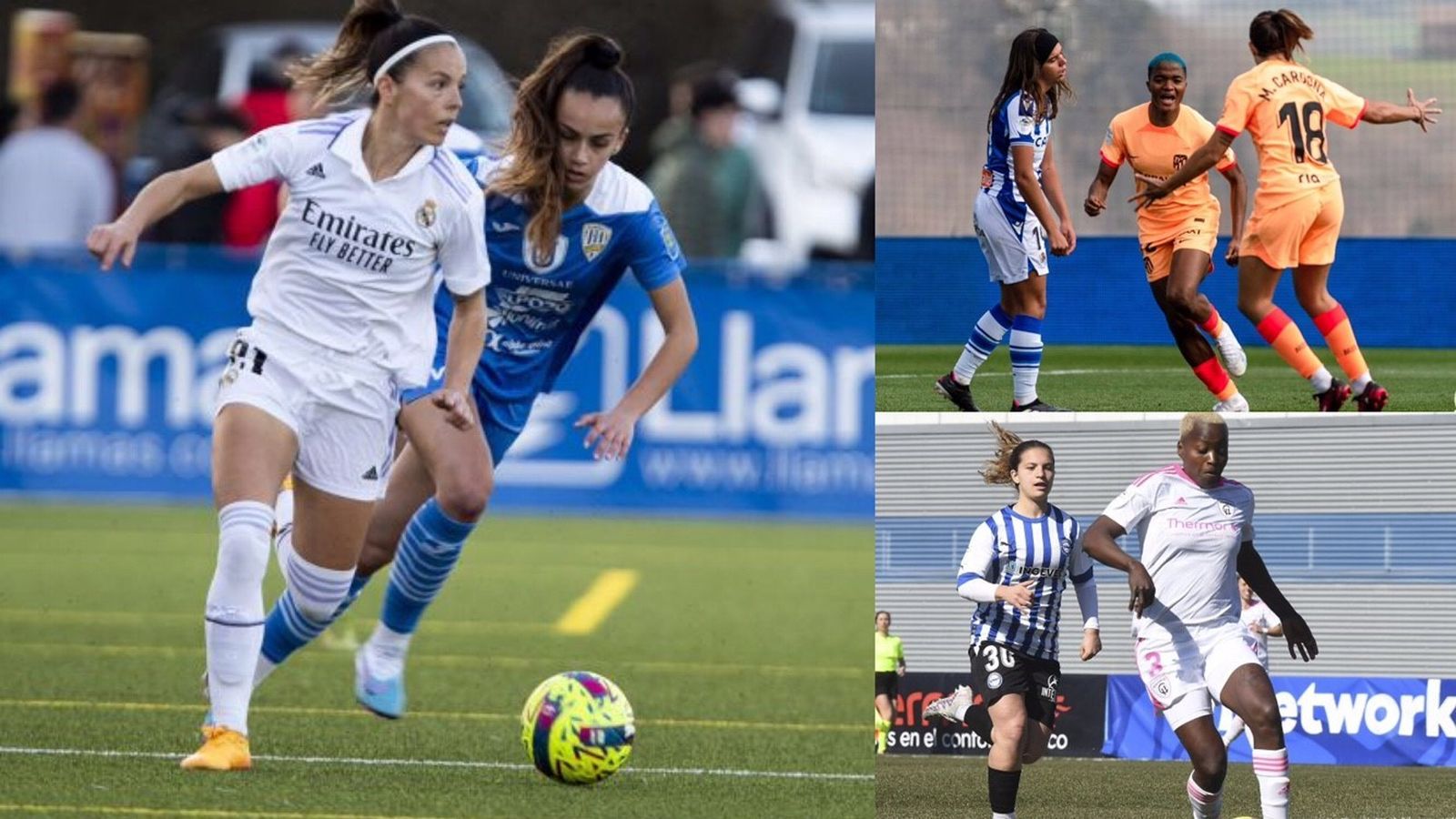 Real Madrid, Atlético y Madrid CFF