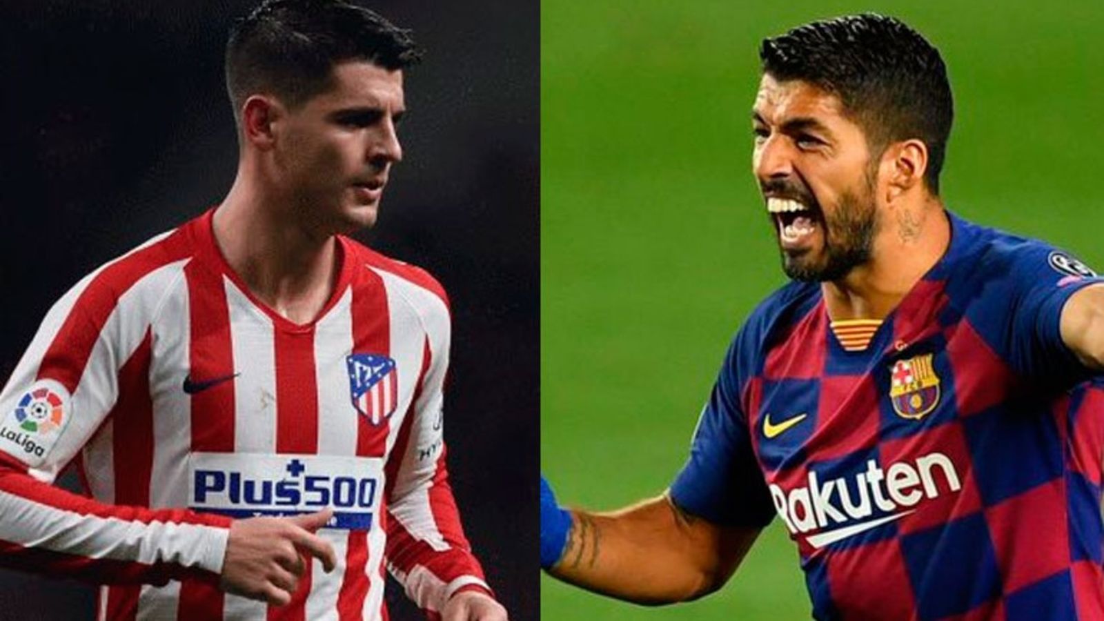 Morata y Luis Suárez