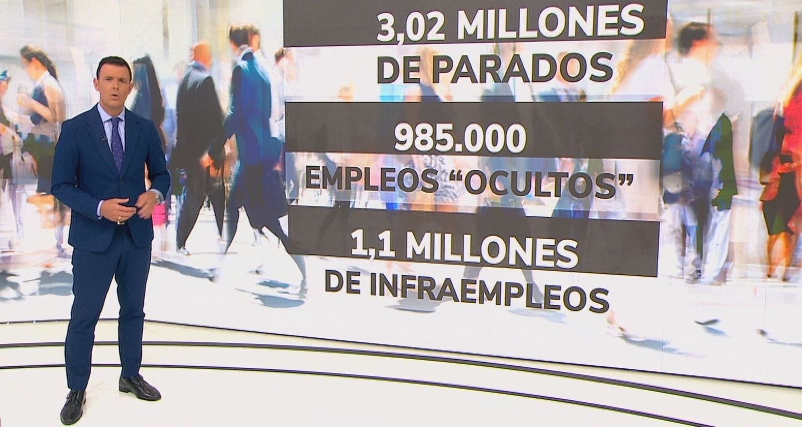 España cuenta con un millón de 'desempleados ocultos', según Eurostat