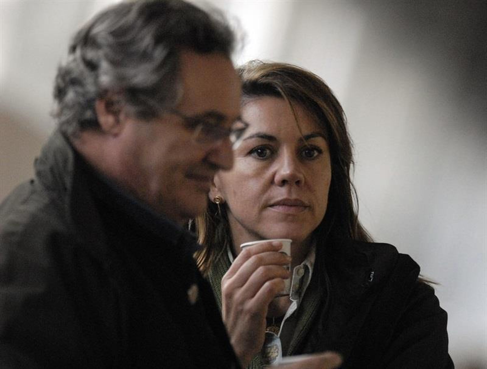 María Dolores de Cospedal y su marido Ignacio López del Hierro