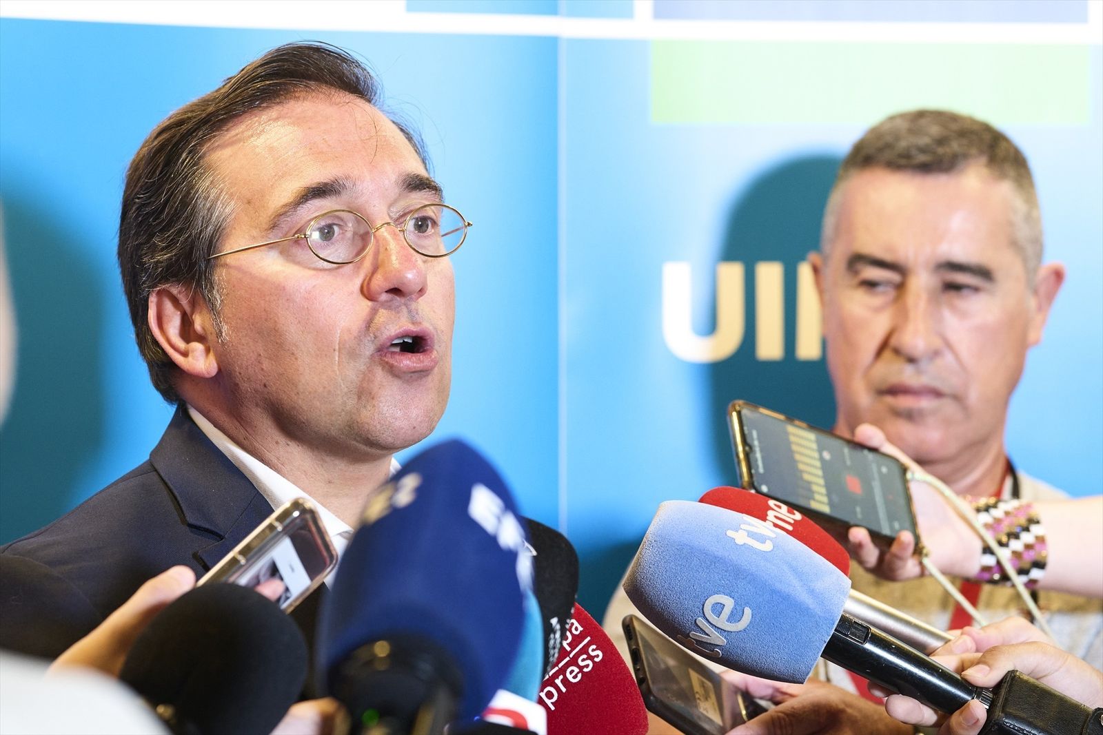 El ministro de Asuntos Exteriores, Unión Europea y Cooperación, José Manuel Albares