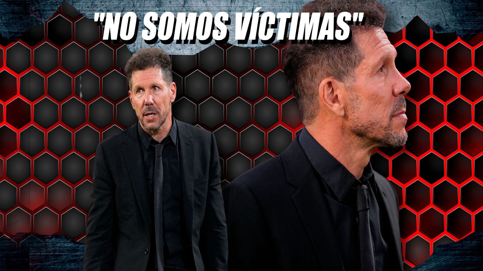 Simeone: “Víctimas no somos de nada, no hay otra que pensar en seguir adelante”