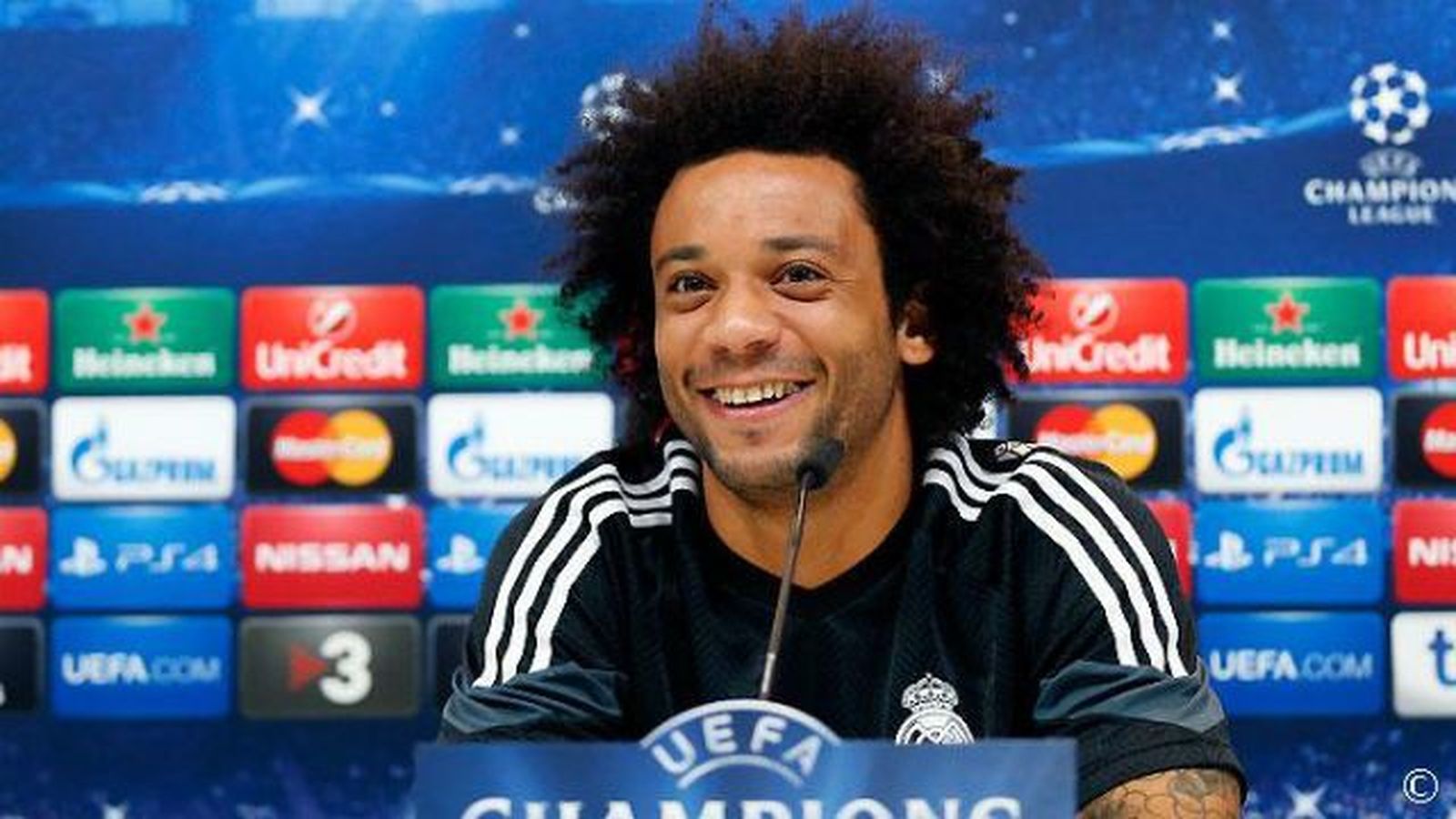 Marcelo: "Claro que nos gustaría que renovara Ancelotti"