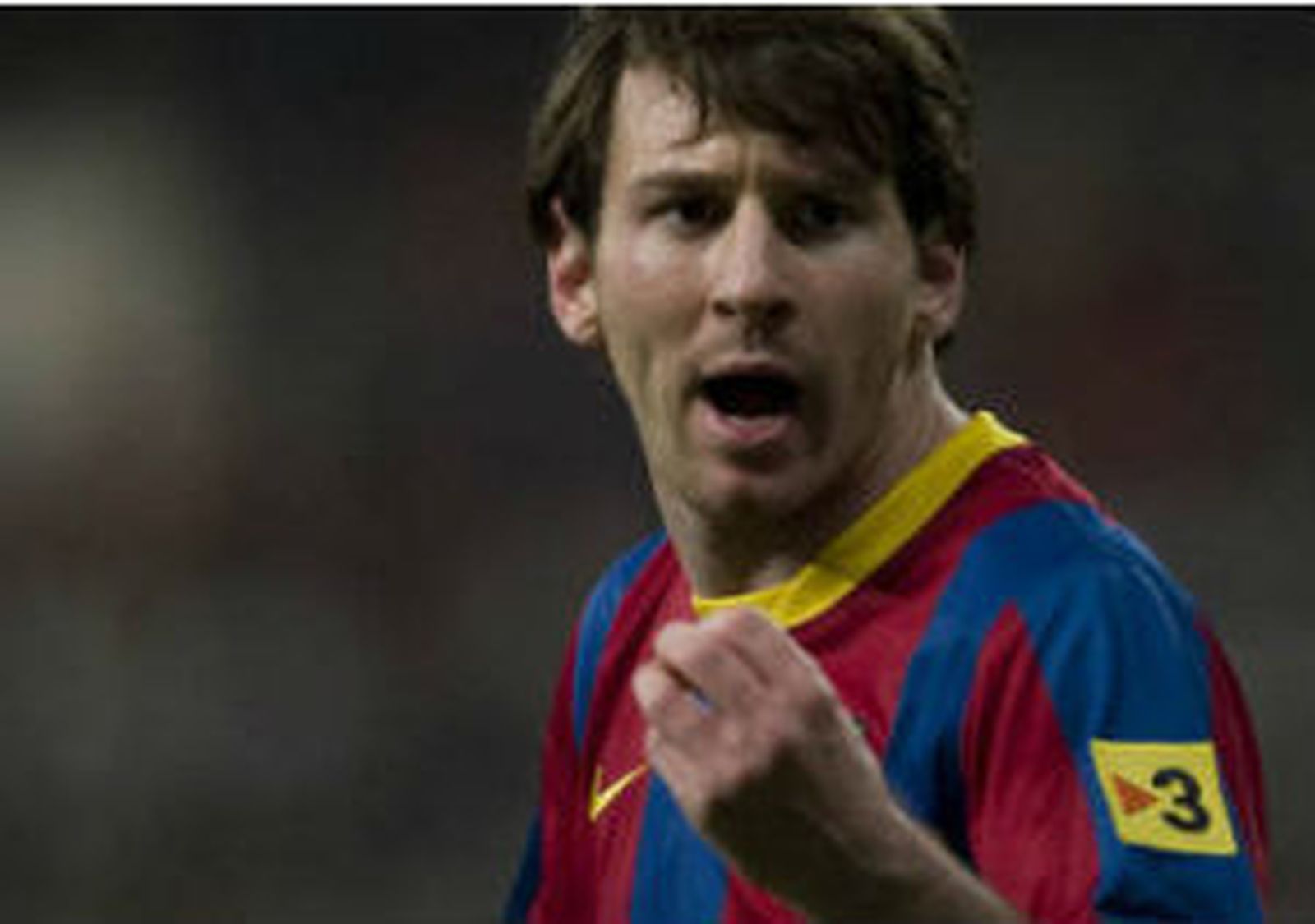 Messi protesta
