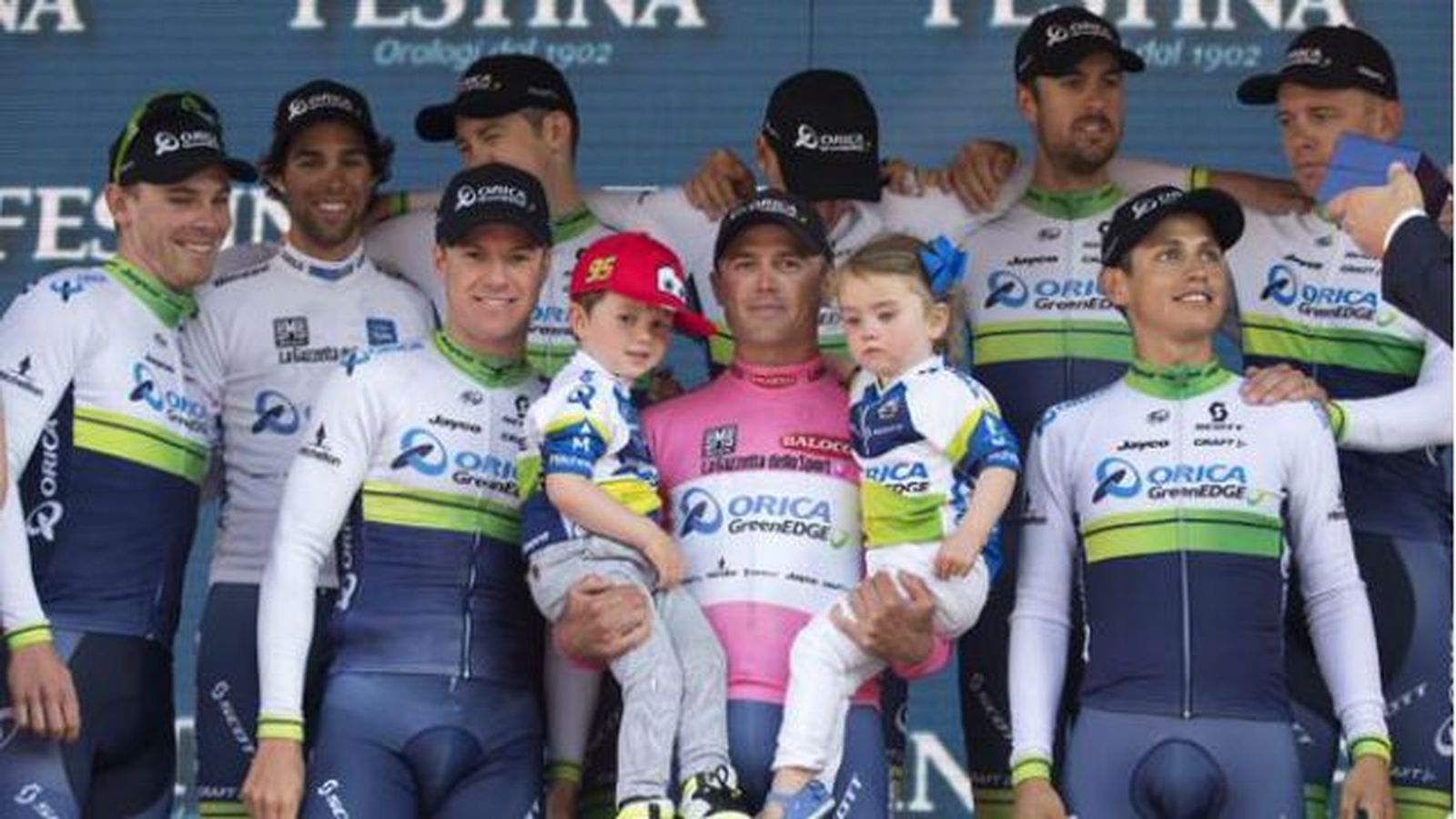 Giro: Victoria del Orica GreenEdge en la crono por equipos