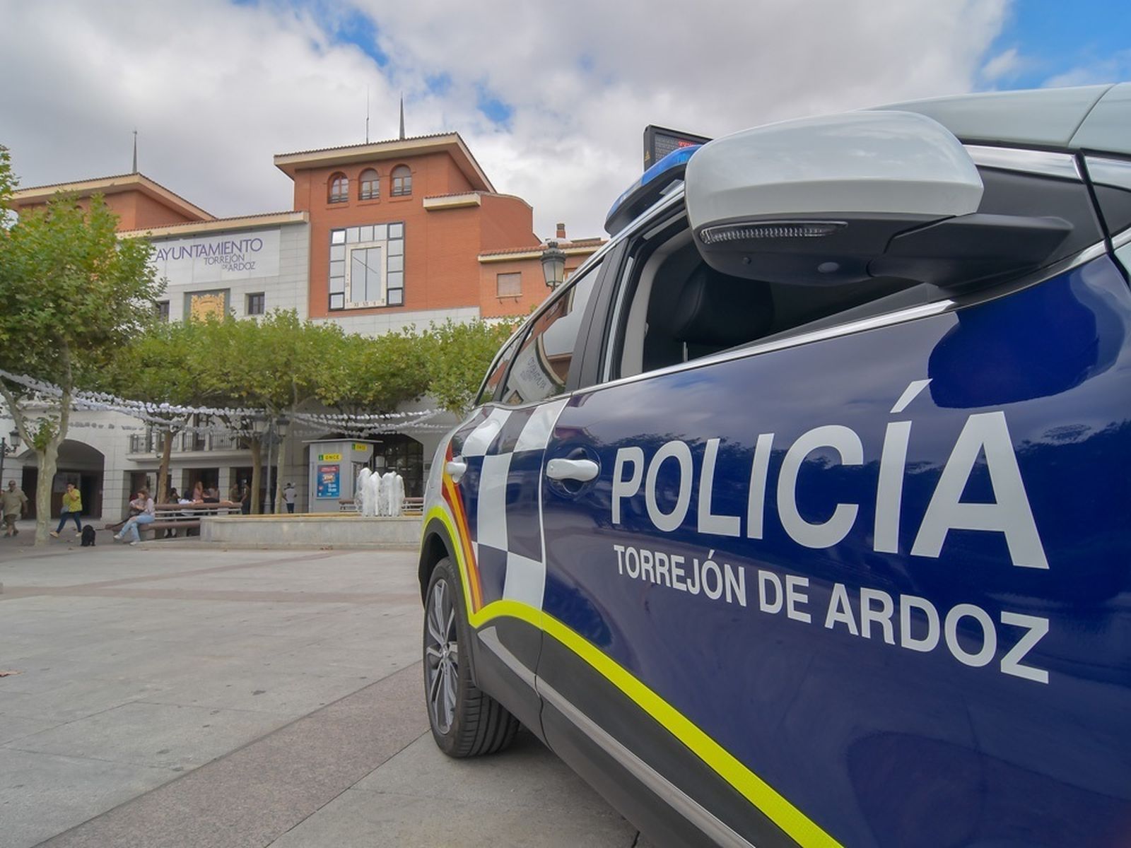 Una imagen de la Policía Local de Torrejón de Ardoz