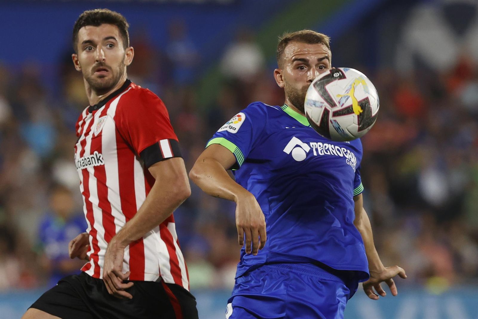 Borja Mayoral ante el Athletic