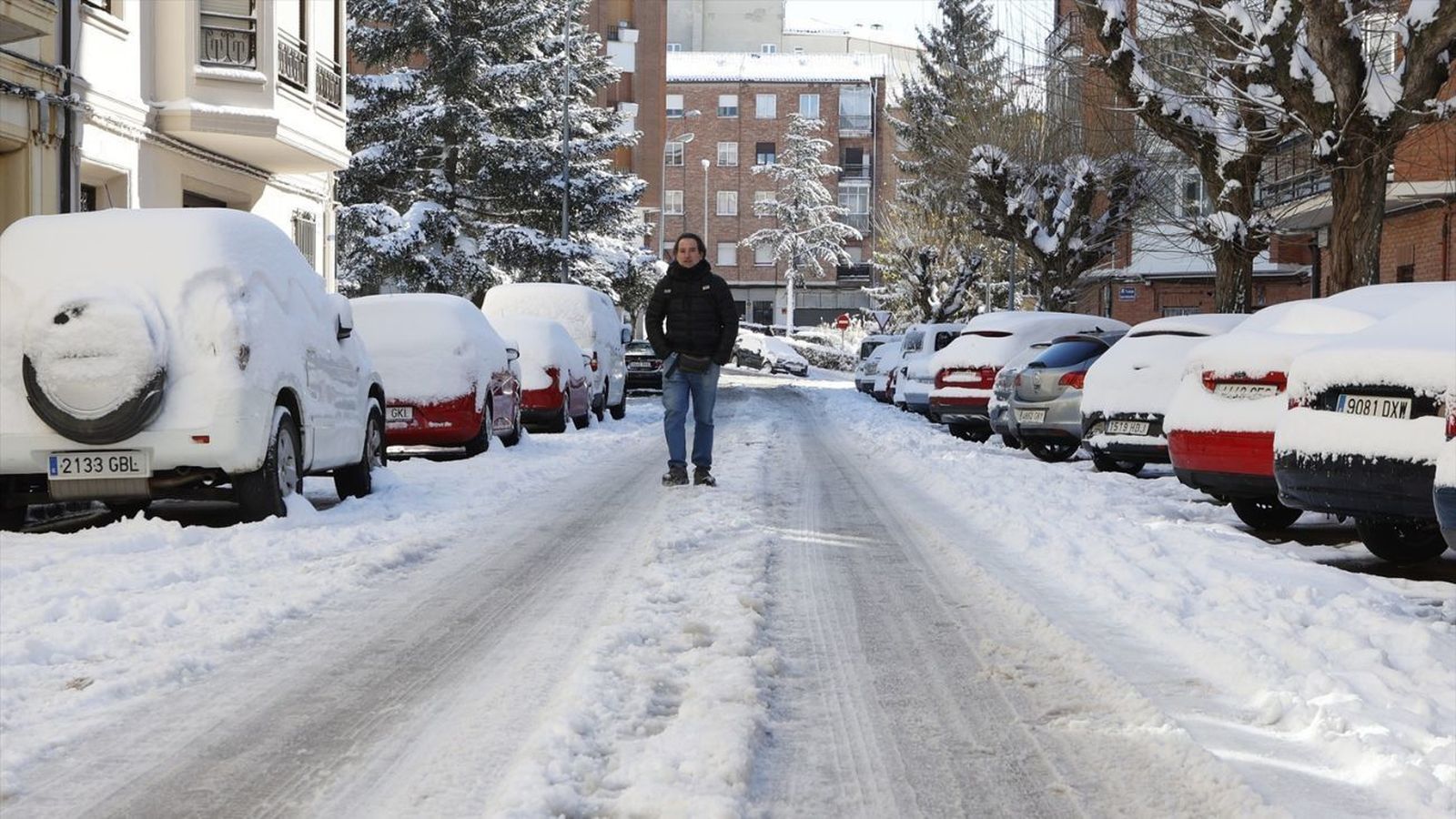 Casi toda España está en alerta por frío, nevadas o vientos