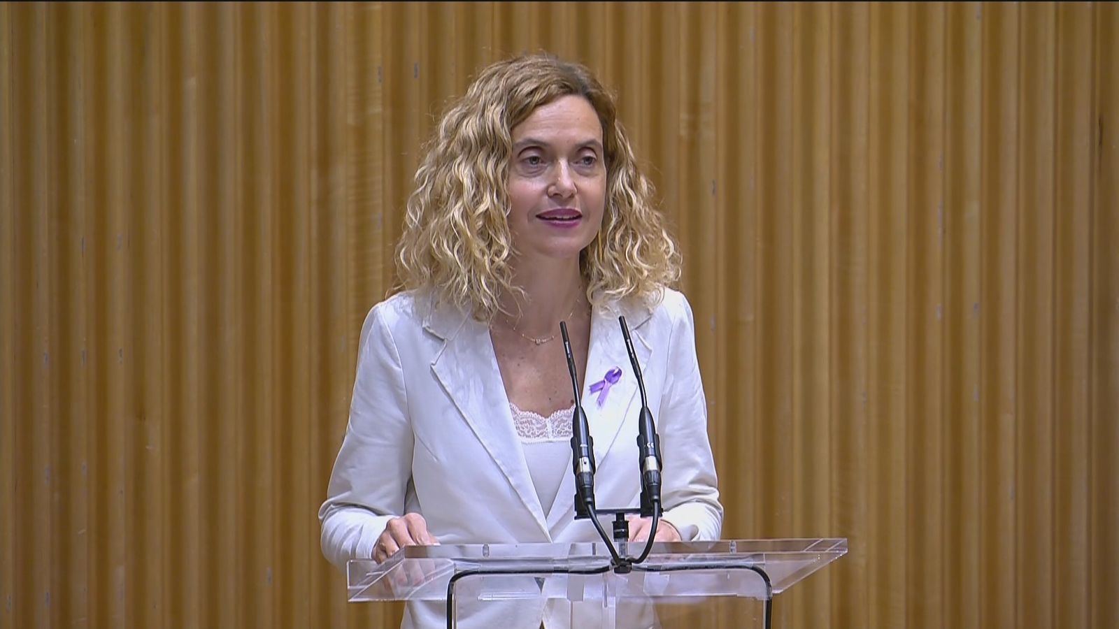 La presidenta del Congreso, Meritxell Batet