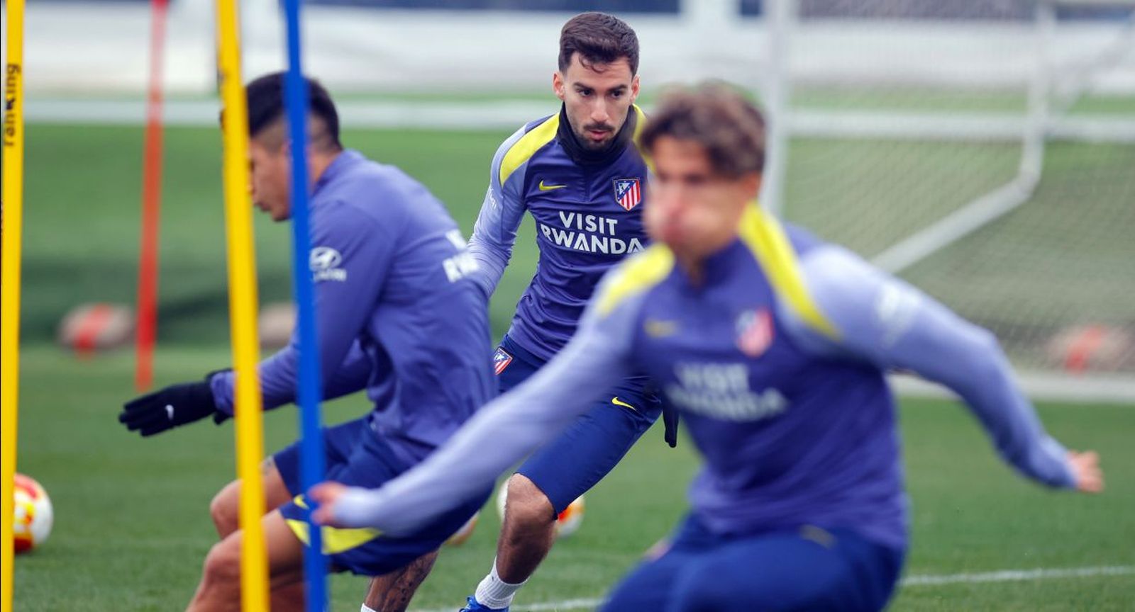 Entrenamiento del Atlético de Madrid