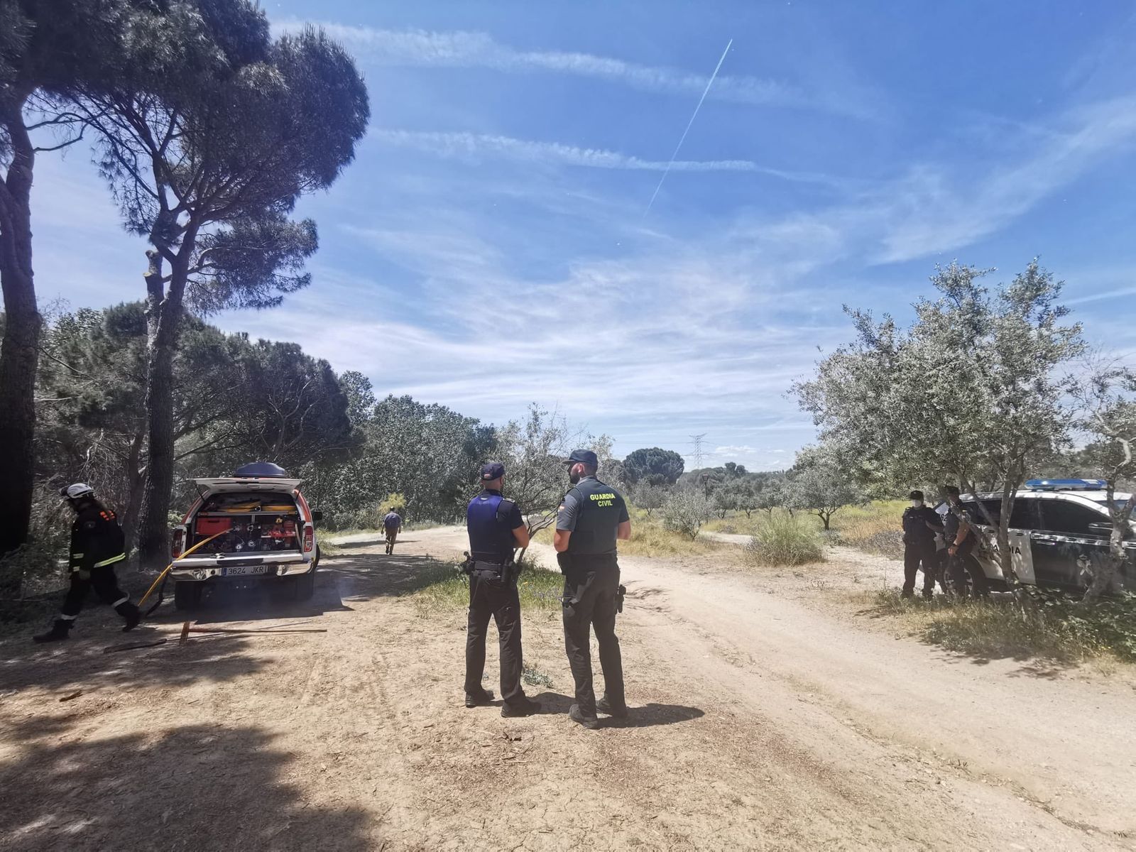 Incendio en Arroyomolinos