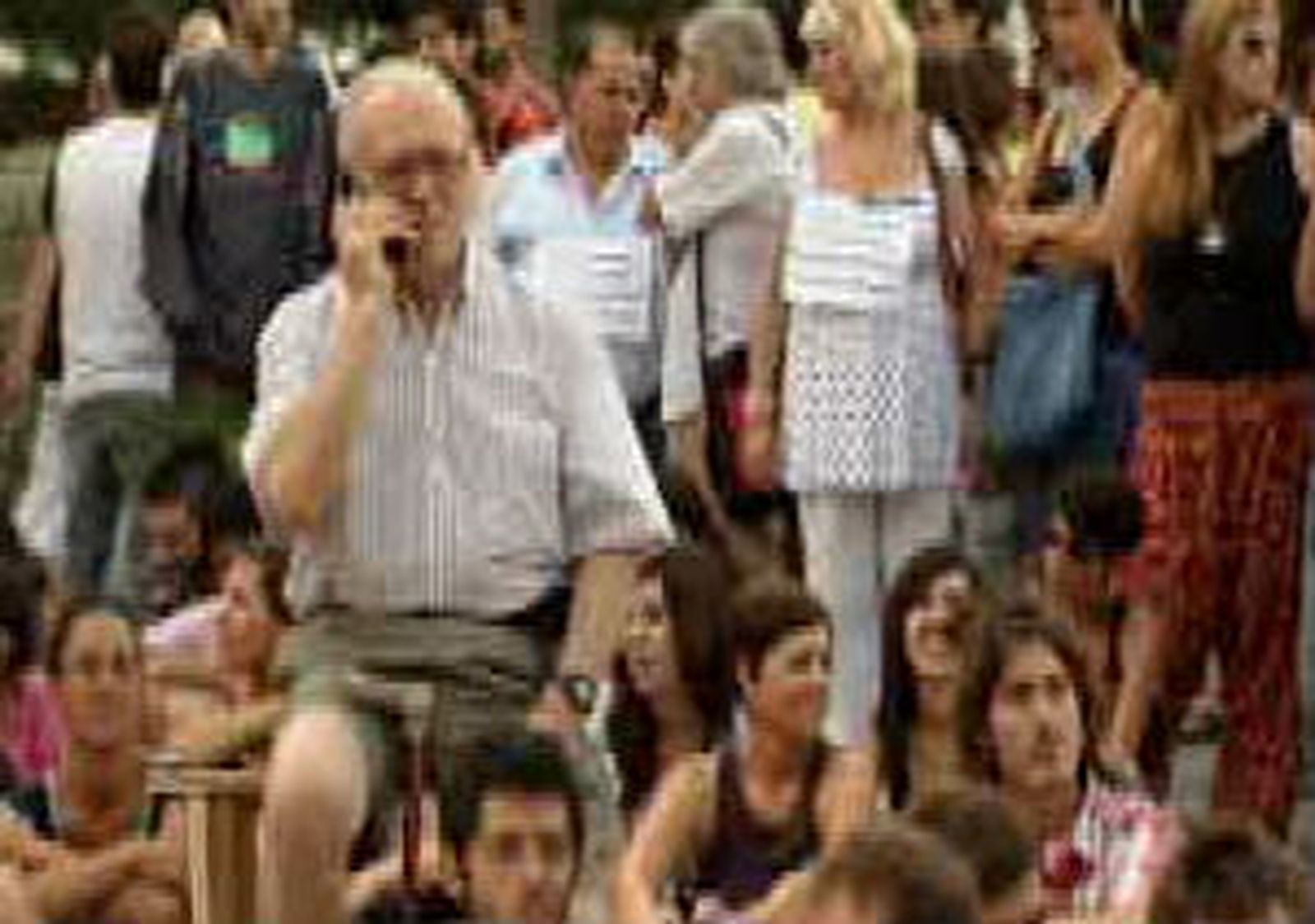 Detenidos dos “indignados” en Palma durante una manifestación en contra del un desalojo