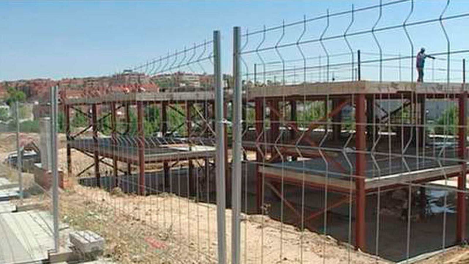 Nuevo Instituto en construcción en Paracuellos
