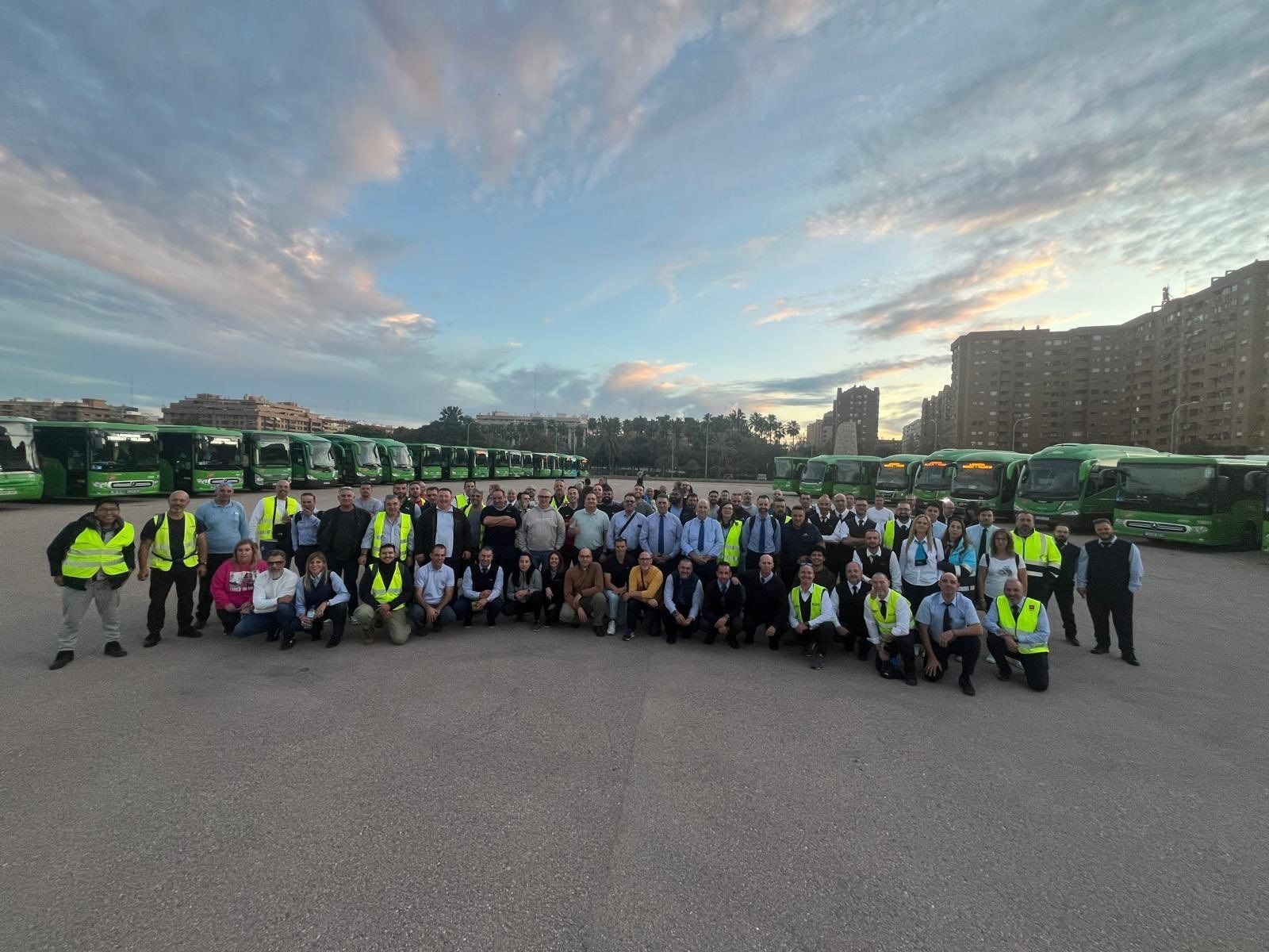 Autobuses madrileños para Valencia