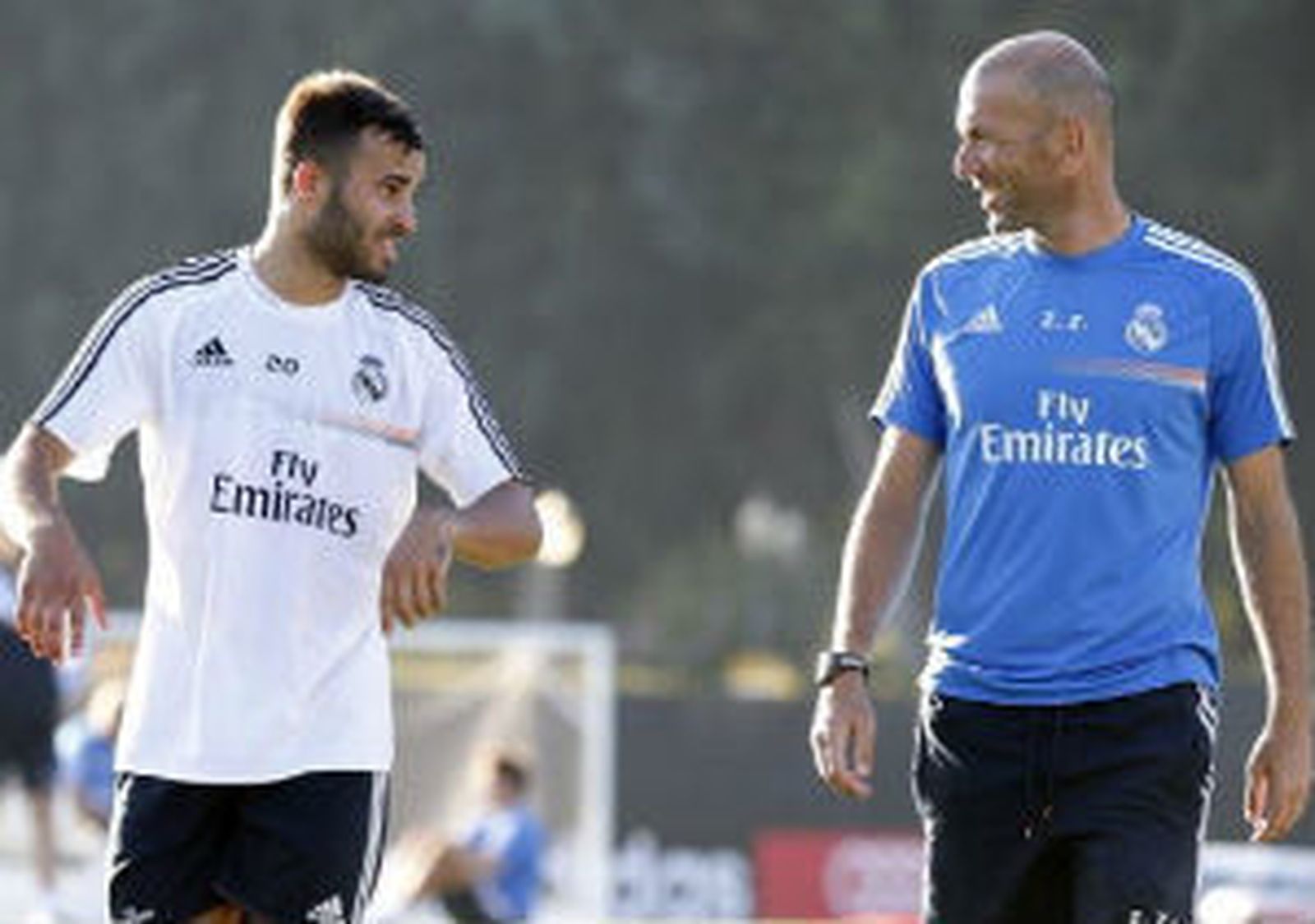 Jesé y Zidane