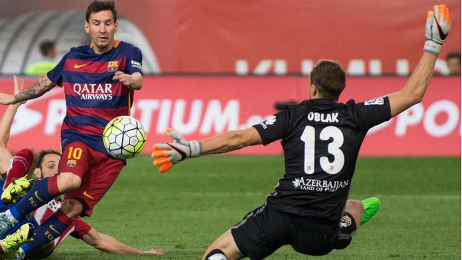 Messi y Oblak