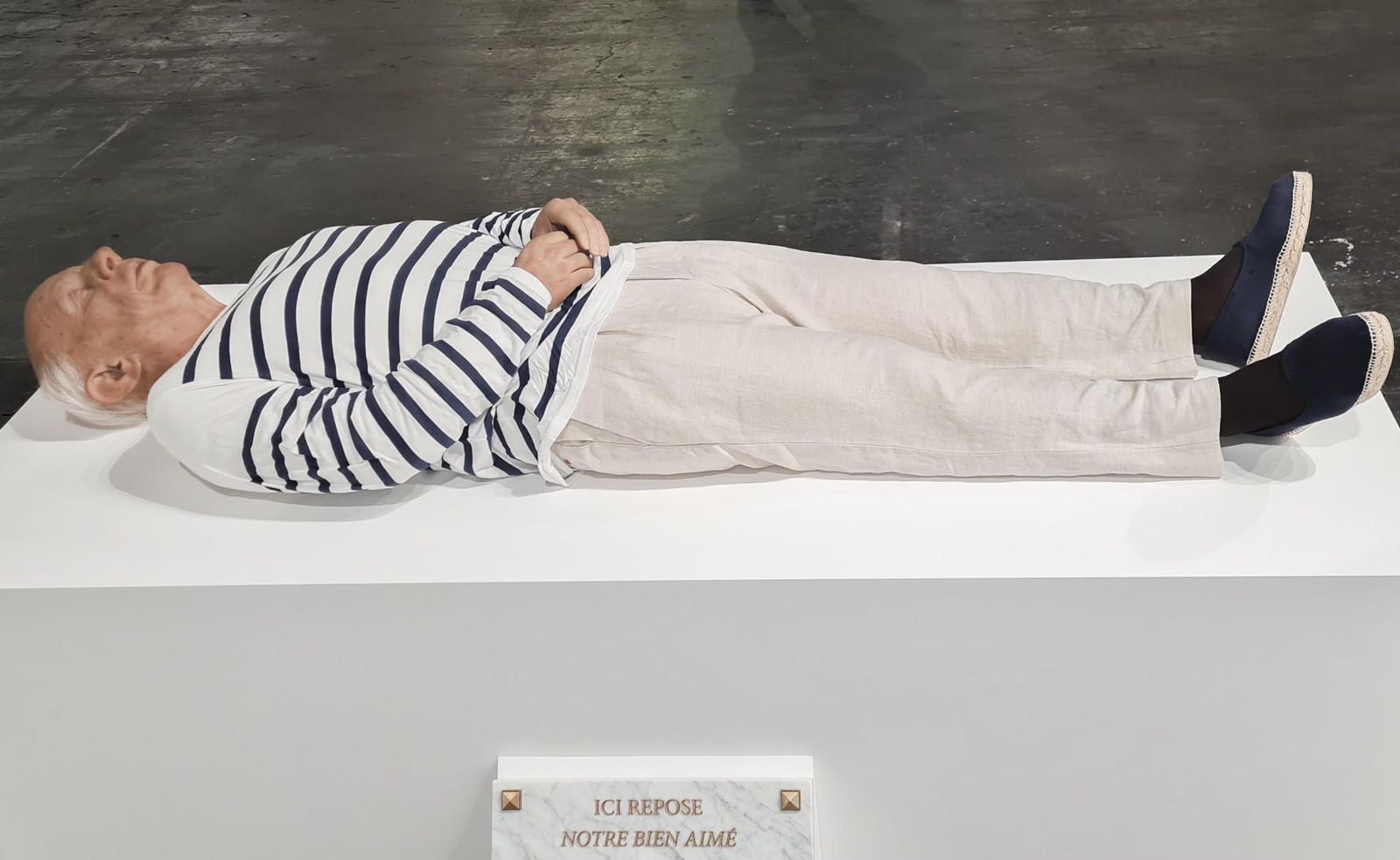 ¿El cadáver de Picasso? No... es una obra de ARCO 2023