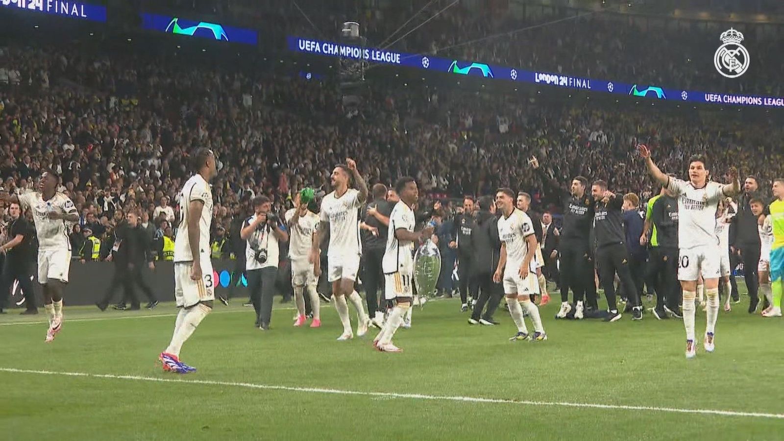 La fiesta blanca en Wembley