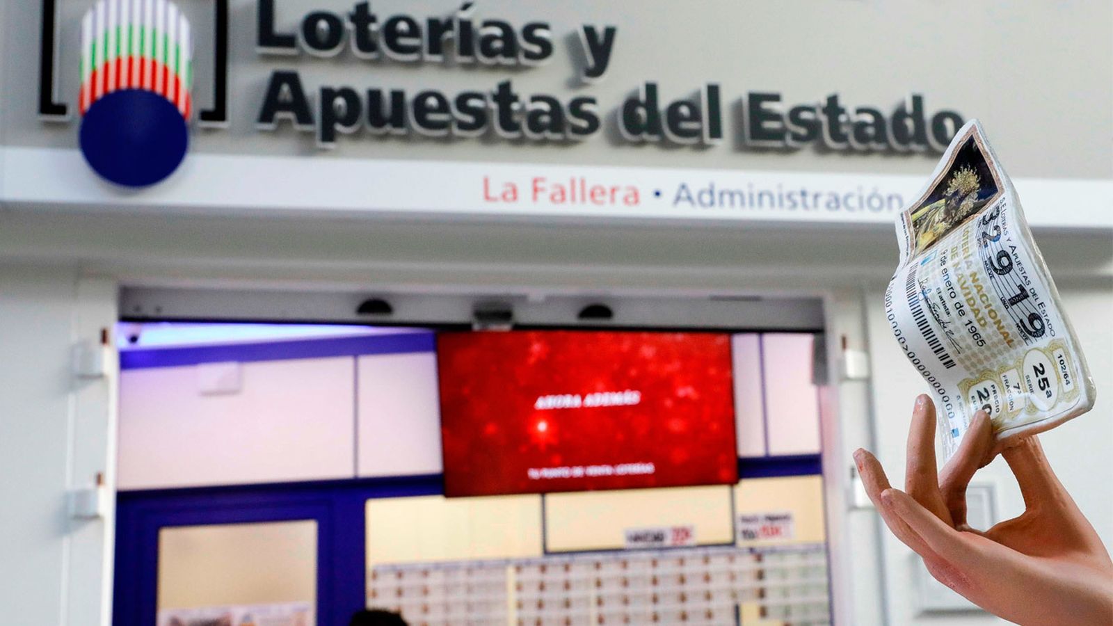Boleto del Sorteo Extraordinario de Loterías del Estado