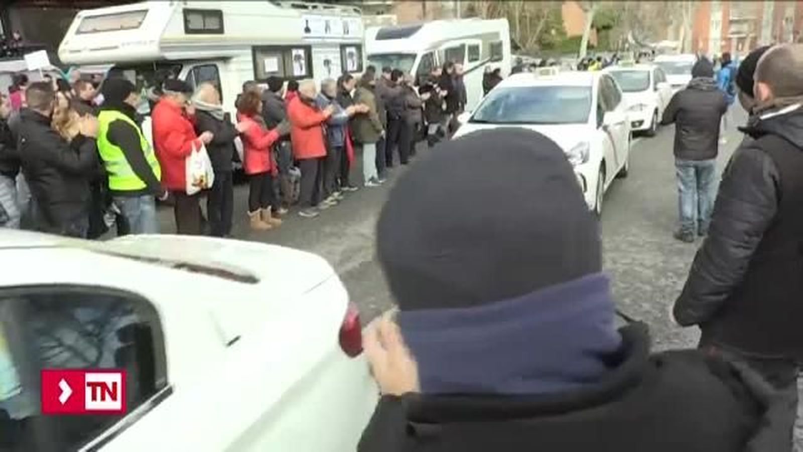 Habrá expedientes a los taxistas de Madrid por no comunicar sus manifestaciones