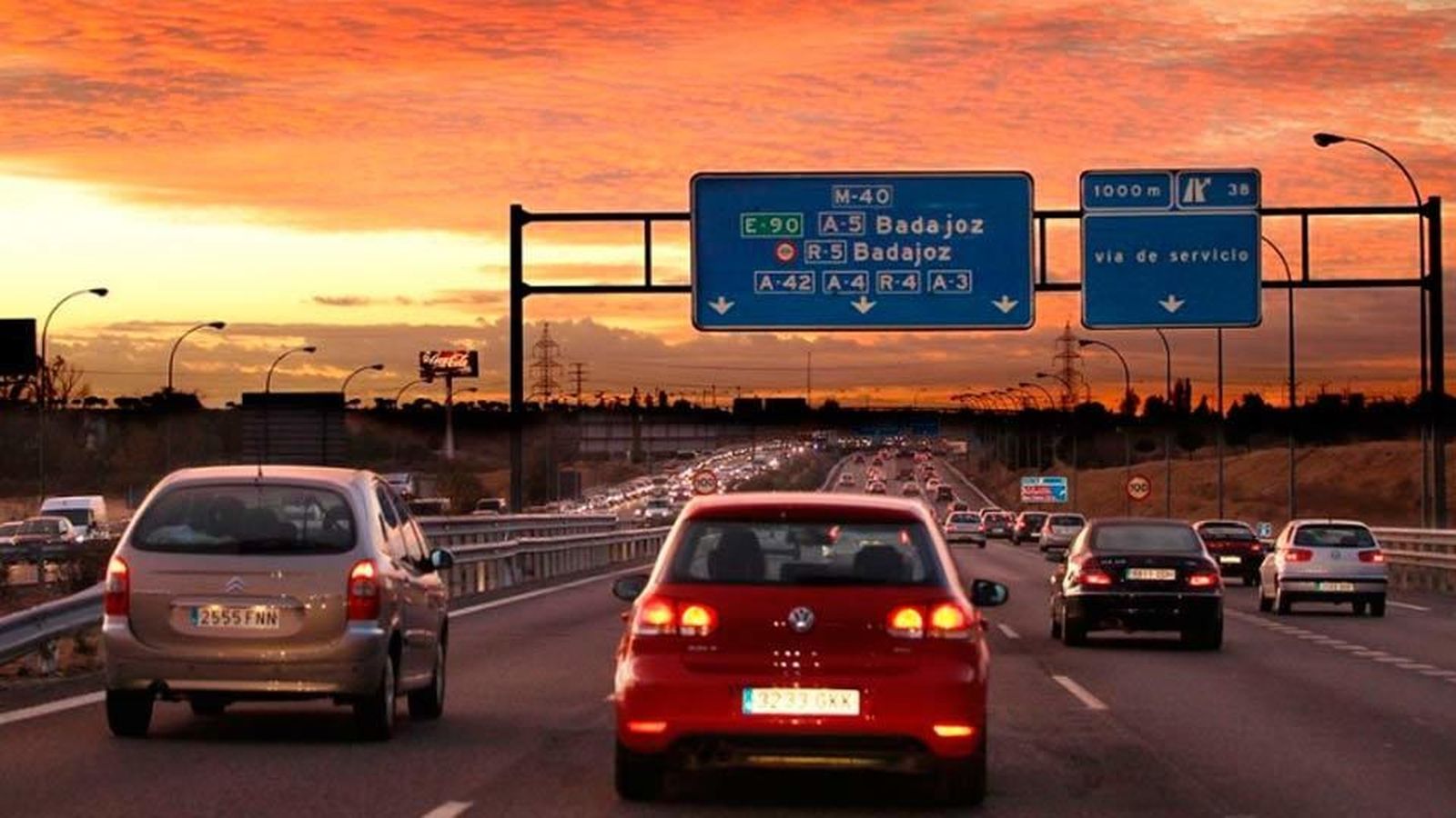 Cortes de madrugada en la M-40