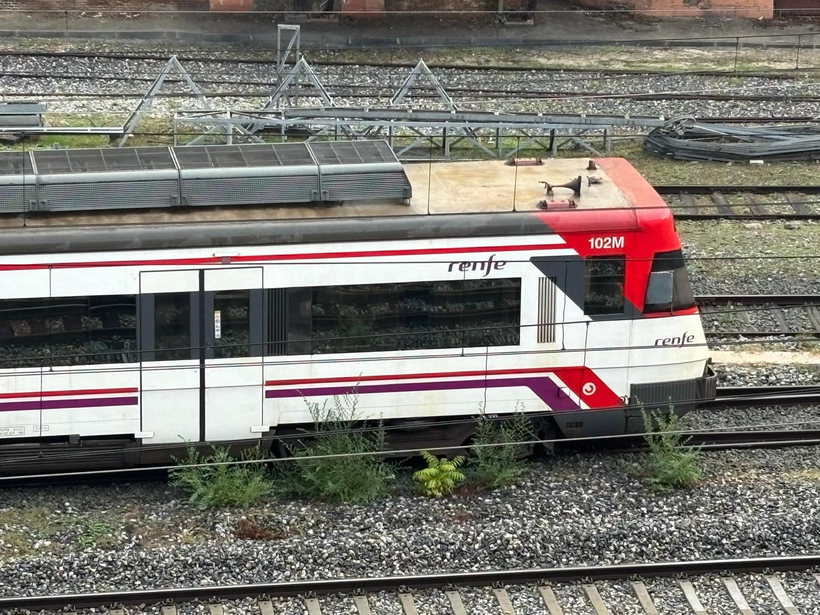 Vagón de Cercanías Renfe (miércoles 16/10/2024)