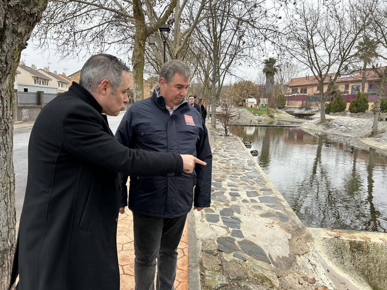 Visita regional a las obras en Griñón
