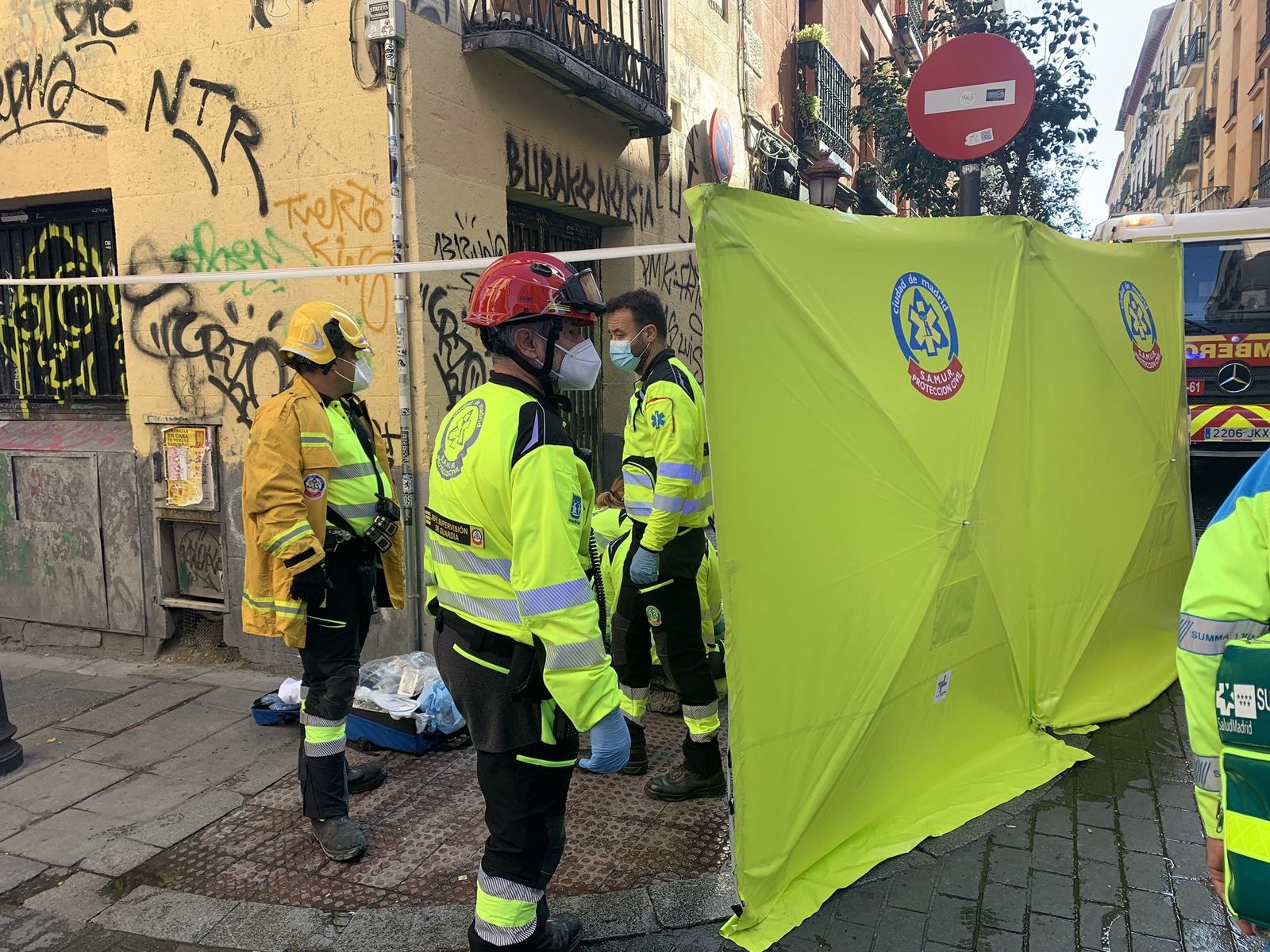 Un testigo relata cómo fue la explosión en la calle San Vicente Ferrer