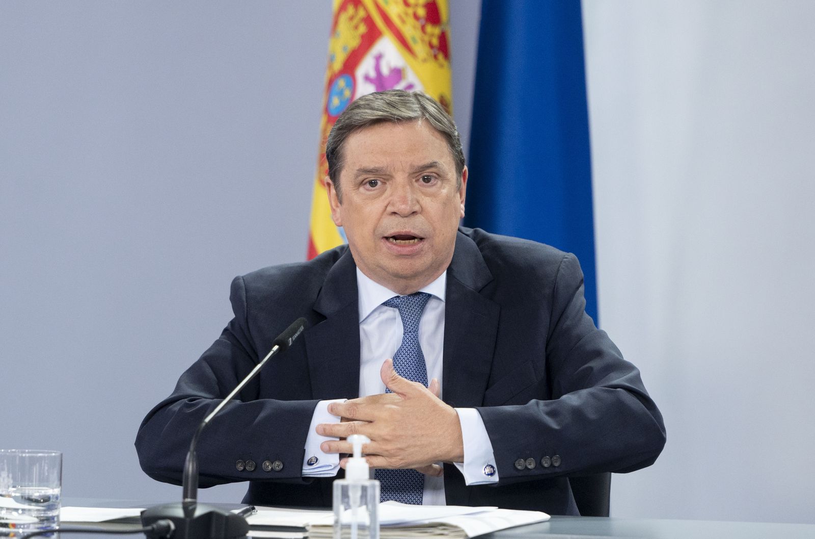 El ministro de Agricultura, Pesca y Alimentación, Luis Planas,