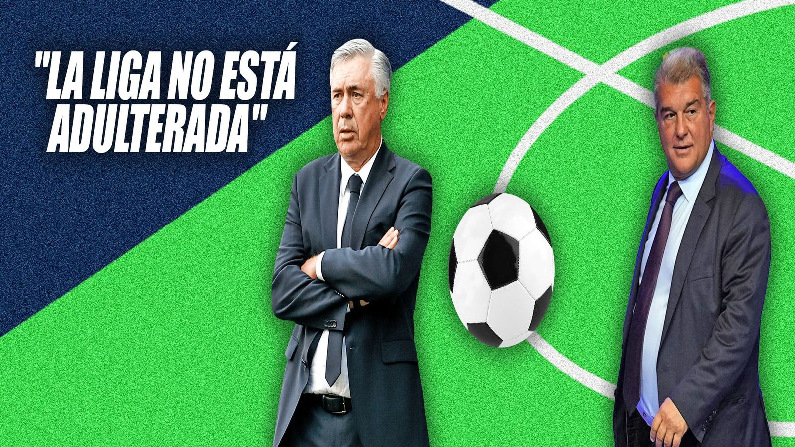Ancelotti responde duramente a Laporta apuntando al 'caso Negreira'