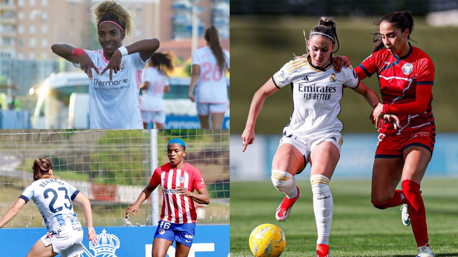 Real Madrid, Atlético y Madrid CFF