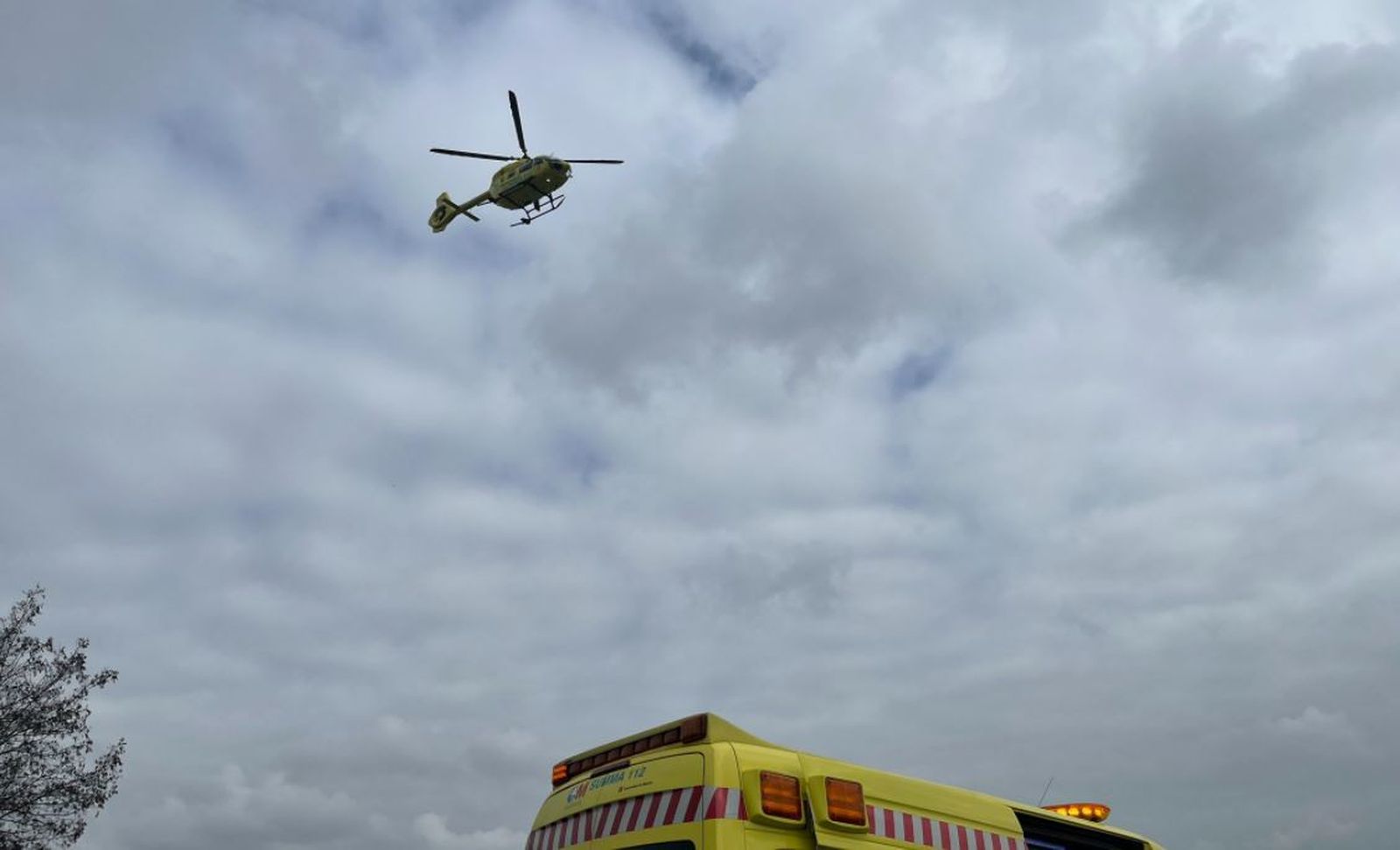 Dos motoristas heridos tras colisionar en la M-611 a la altura de Rascafría