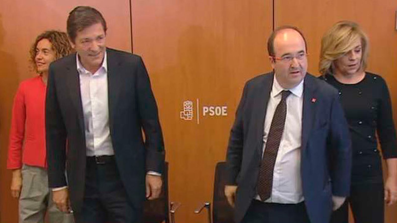 Javier Fernández y Miquel Iceta