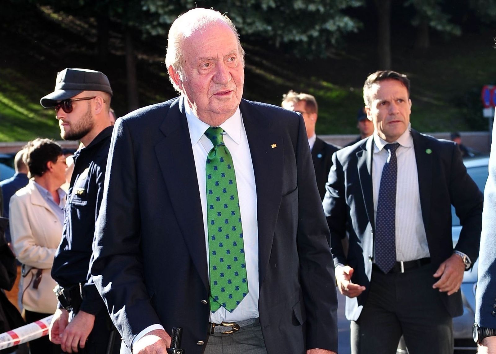 El rey emérito Juan Carlos I